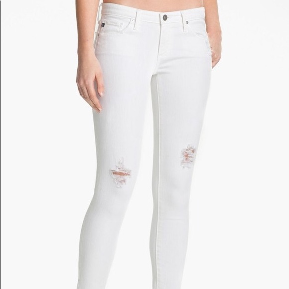 ag legging ankle white